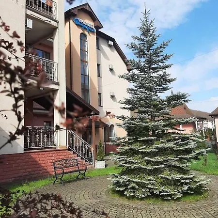 срібний водограй Hotel Polyana (Transcarpathia)